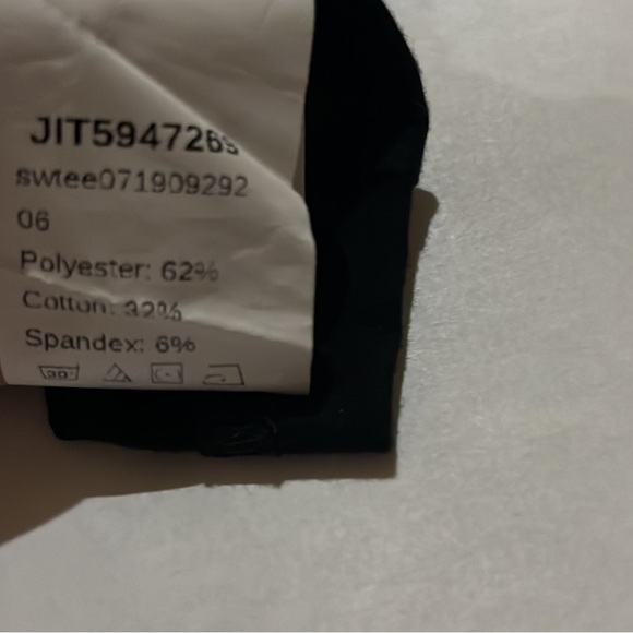 SHEIN Bundle of 2 Black Long Sleeve Crop Tops X-Small - Picture 13 of 13